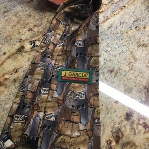 Tie jerry Garcia 100% silk